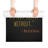 Foam Yoga Mat - Zen Buddha design