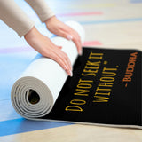 Foam Yoga Mat - Zen Buddha design