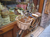 Framed photo paper poster - Bike in Window