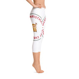 Capri Leggings - Reindeer/Merry Christmas