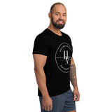 Men's Athletic T-shirt - Black with Large HME logo