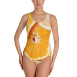 One-Piece Swimsuit - Citrus