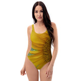 One-Piece Swimsuit - Large Sunflower