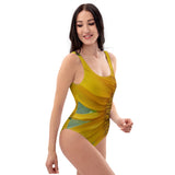 One-Piece Swimsuit - Large Sunflower