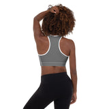 Padded Sports Bra - Grey (Nobel)