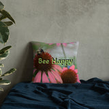 Premium Pillow - Bee Happy