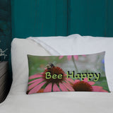 Premium Pillow - Bee Happy