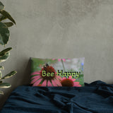 Premium Pillow - Bee Happy