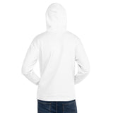 Unisex Hoodie - White with Large HME logo in center