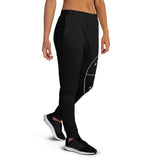 Women's Joggers Sweatpants - Black with HME logo