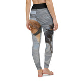 Yoga Leggings - Paris dogs