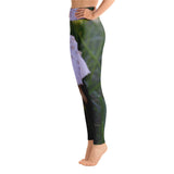 Yoga Leggings - Mushrooms in Grass