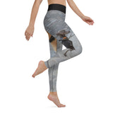 Yoga Leggings - Paris dogs