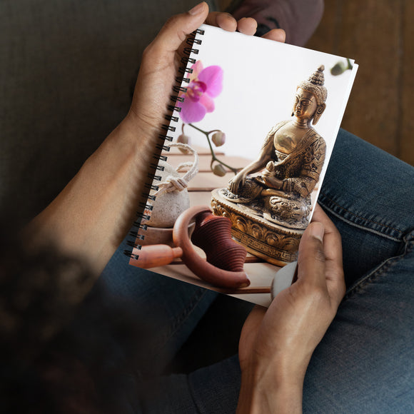 Spiral notebook - Zen Buddha design