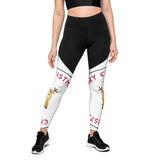 Sports Leggings - Reindeer/Merry Christmas