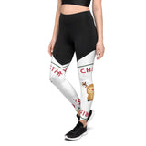 Sports Leggings - Reindeer/Merry Christmas