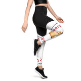 Sports Leggings - Reindeer/Merry Christmas