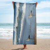 Beach Towel - Beach birds