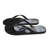 White Parrot Flip-Flops