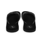 Flip-Flops - Black with HME logo on heel area