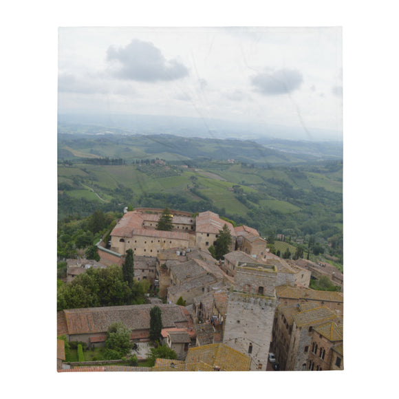 Throw Blanket - Tuscany Countryside