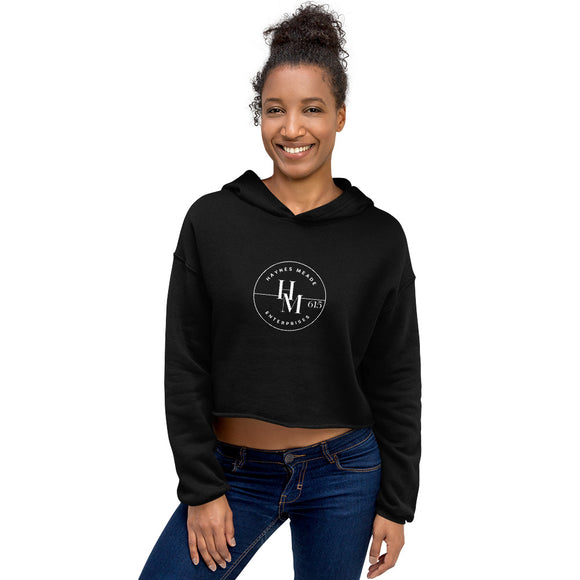 Crop Hoodie - HME logo